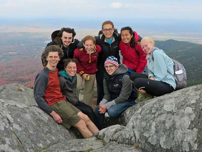 Group photo on summit