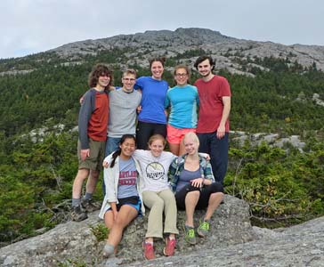 Monte Rosa group photo with Monadnock summit behind us