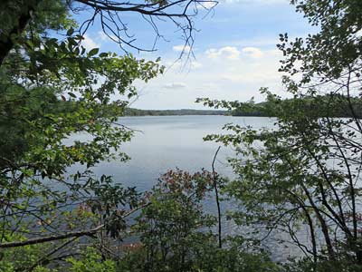 View of West Thompson Lake
