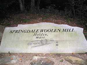Mill site marker
