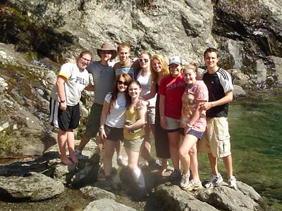 Group at Bash Bish Falls