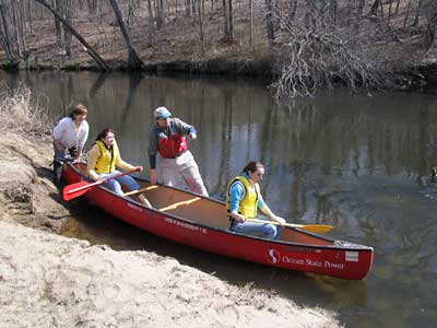 Canoe launch