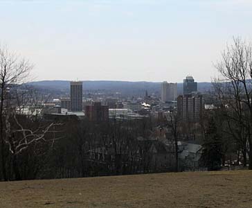 View of downtown Worcester