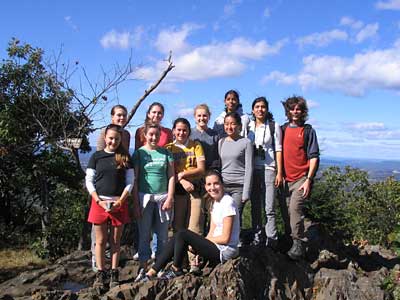 Group on Mt. Norwottuck