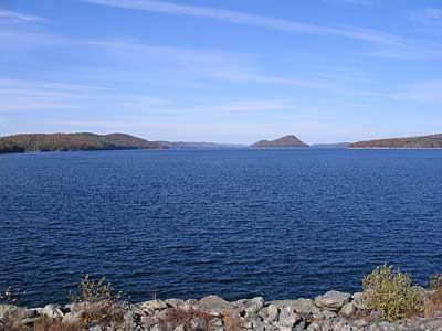 View of reservoir from Goodnough Dike