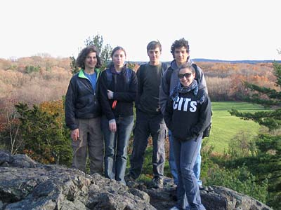 Group at King Philip's Overlook