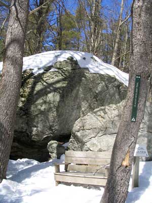 Glacial boulder