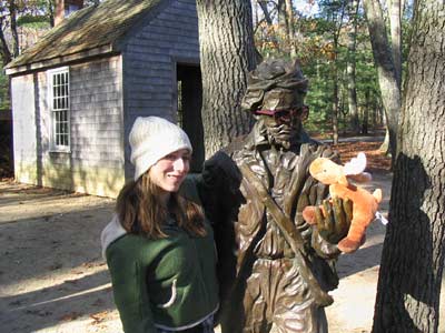 Jill, Thoreau and Mugsy