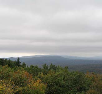 Summit view of NH peaks